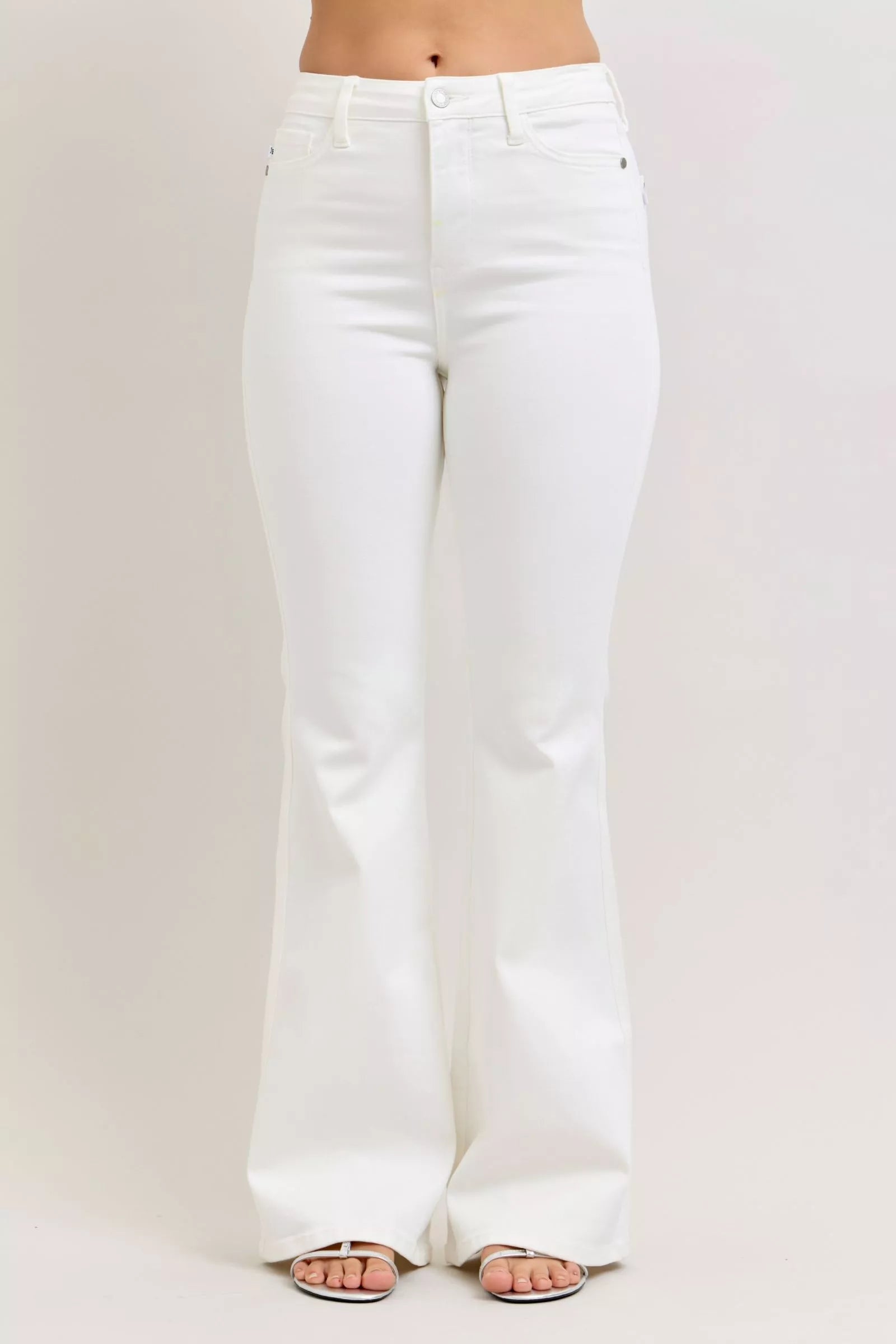 Judy Blue High-Waisted Tummy Control Flare Jeans