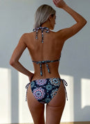 Bold ethnic-print One-Piece  Swimsuit