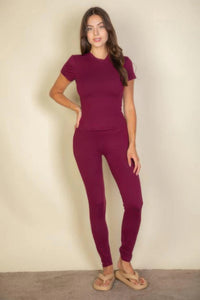 Short Sleeve Round Neck T-Shirt