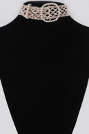 Diamond Belt Choker Necklace
