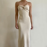 Bandeau Wrap Maxi Dress