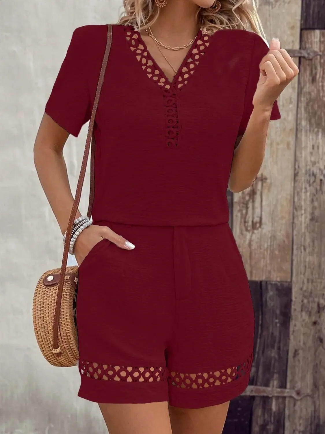 Burgundy / S
