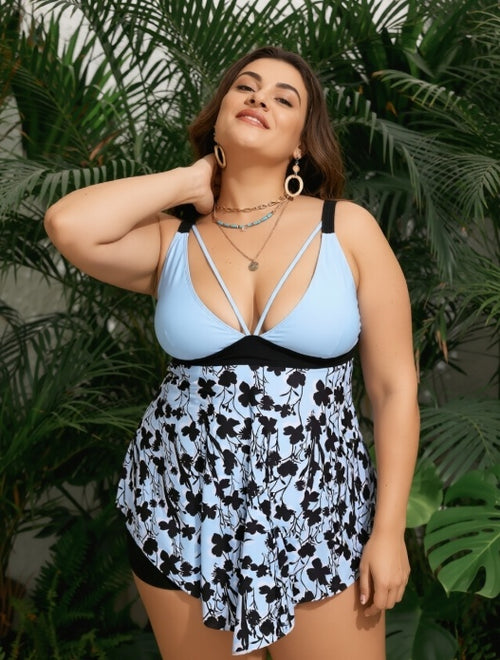 Floral One-Piece Swimsuit