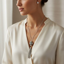 Woman Wearing Necklace